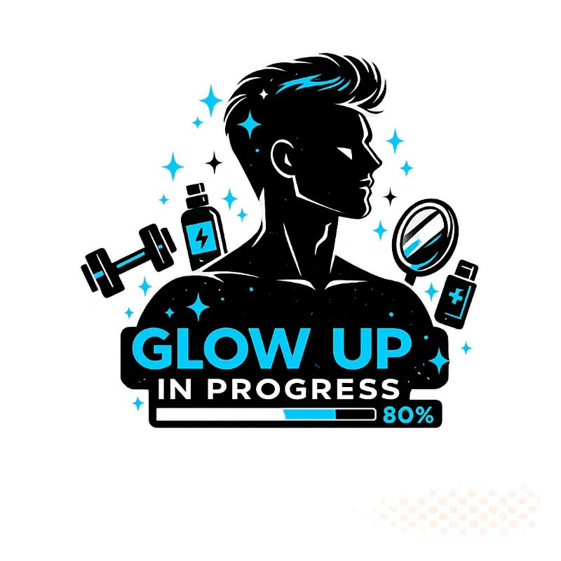 Déclaration de soins de la peau en salle de sport pour l’auto-optimisation Glow Up