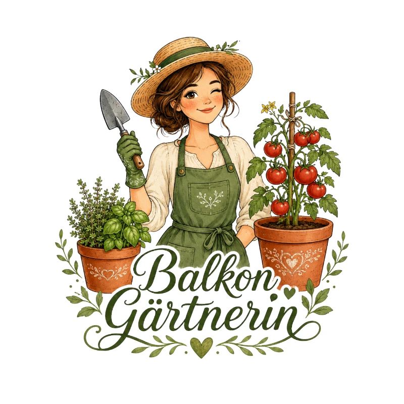 Balkon Gärtnerin