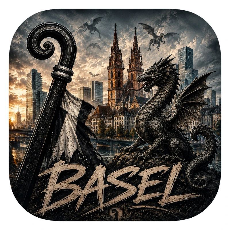 Basel Drachen-Szene