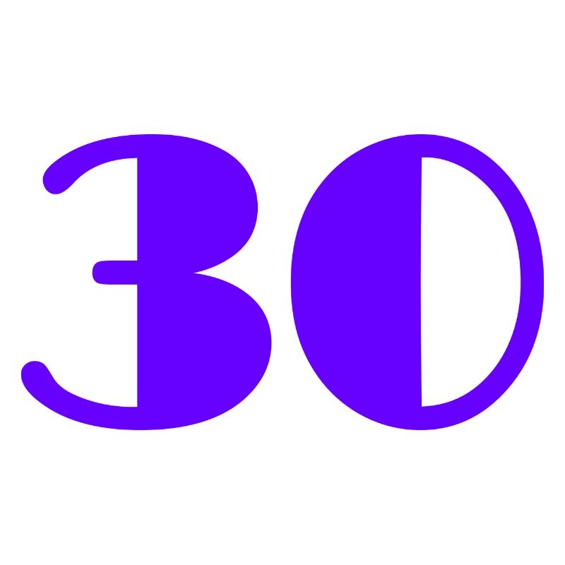 30 ANS. 30. 30e ANNIVERSAIRE. ANNIVERSAIRE 30 ANS