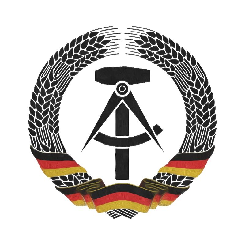 DEUTSCHES ARBEITERWAPPEN OSSI OSTALGIE DDR