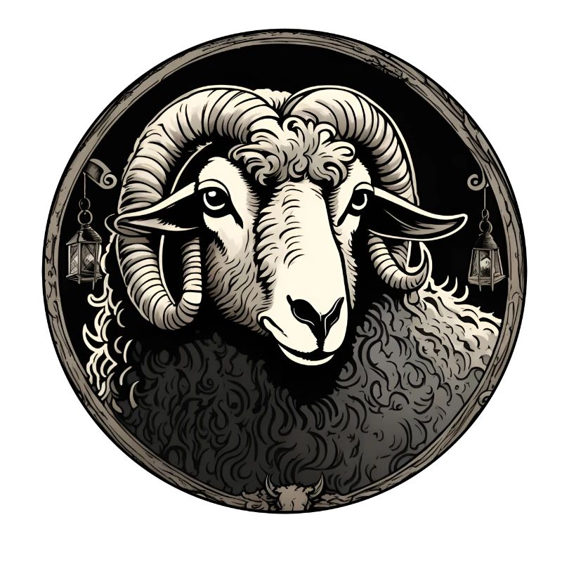 Widder / Tier / Sternzeichen / Schaf / Tierkreis