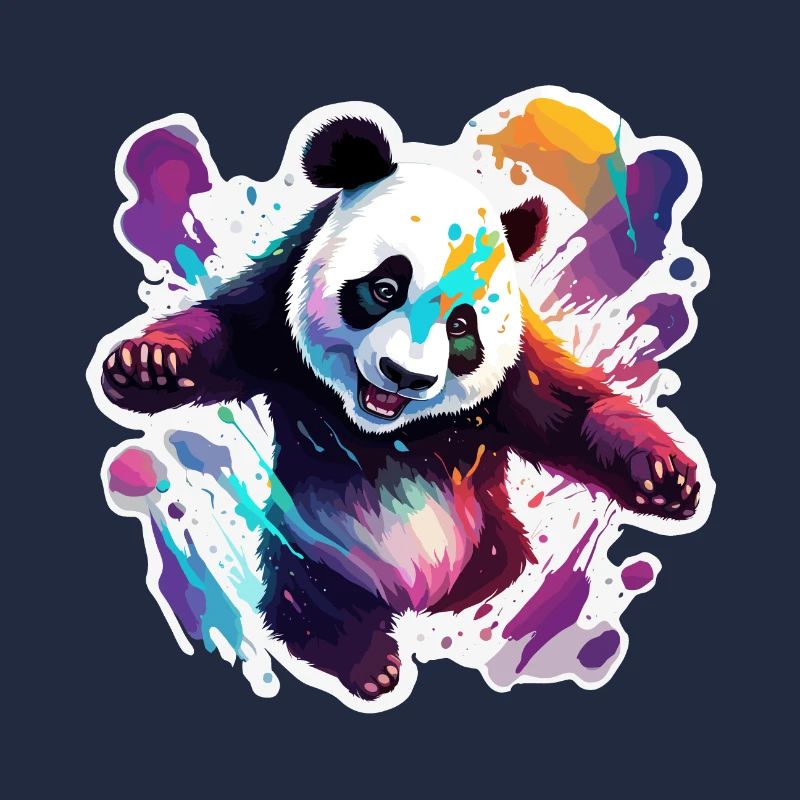 Panda / Tier / Zoo / Bambus / Wild / Kindlich