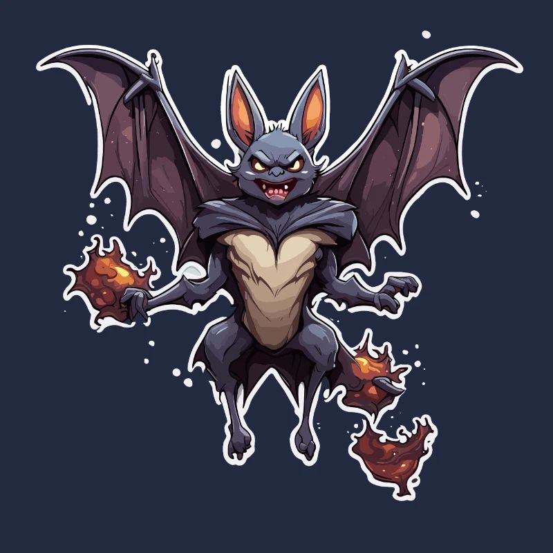Fledermaus / Vampir / Dracula / Tier / Halloween