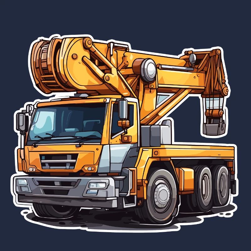 Kran / Baustelle / Seilwinde / Kransystem