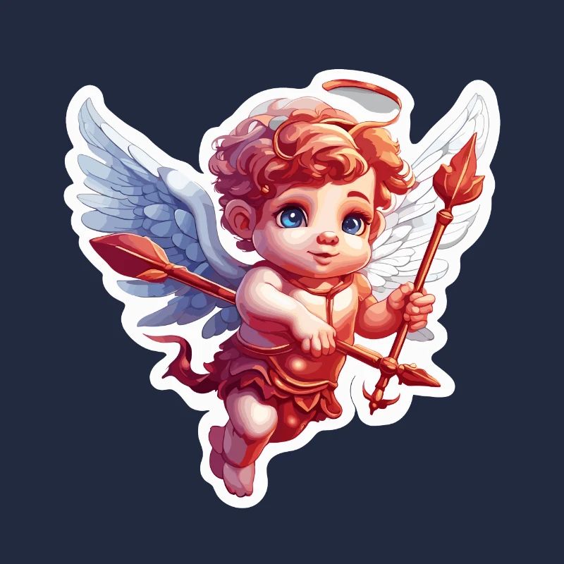 Cupidon / Amour / Flèche / Coeur / Saint Valentin