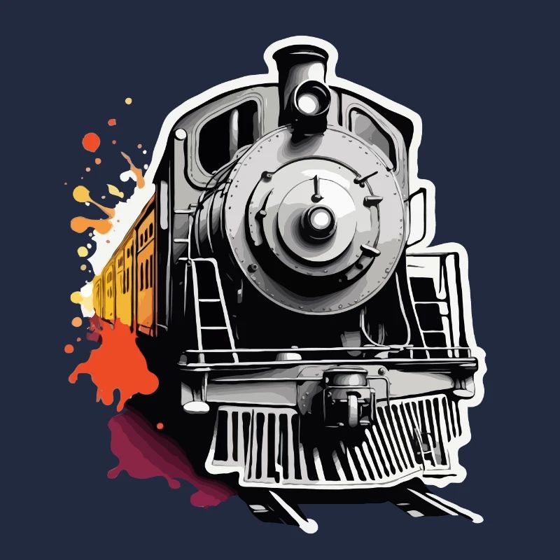 Zug / Lokomotive / Dampflok / Eisenbahn / Lock