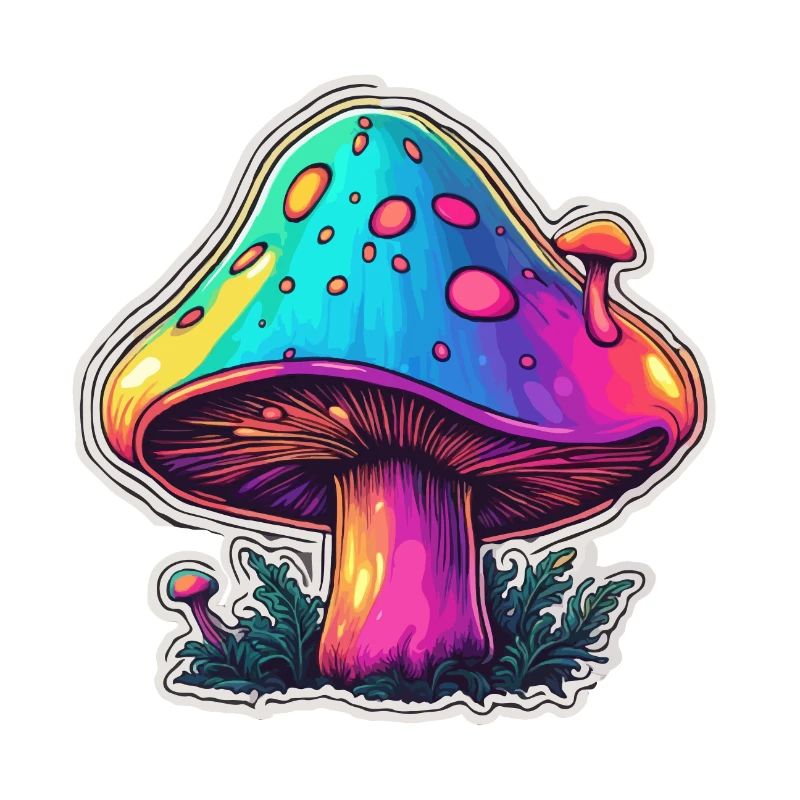 Mushroom / Mushroom / Meadow / Forest / Goa / Psy