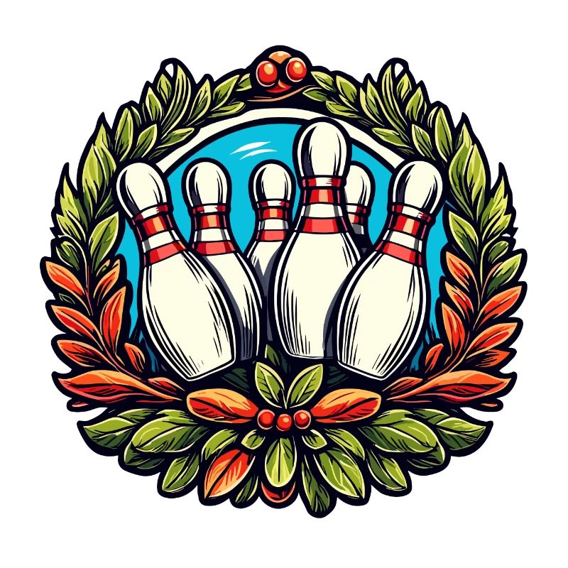 Bowling / Kegeln / Bowlingbahn / Pin / Strike