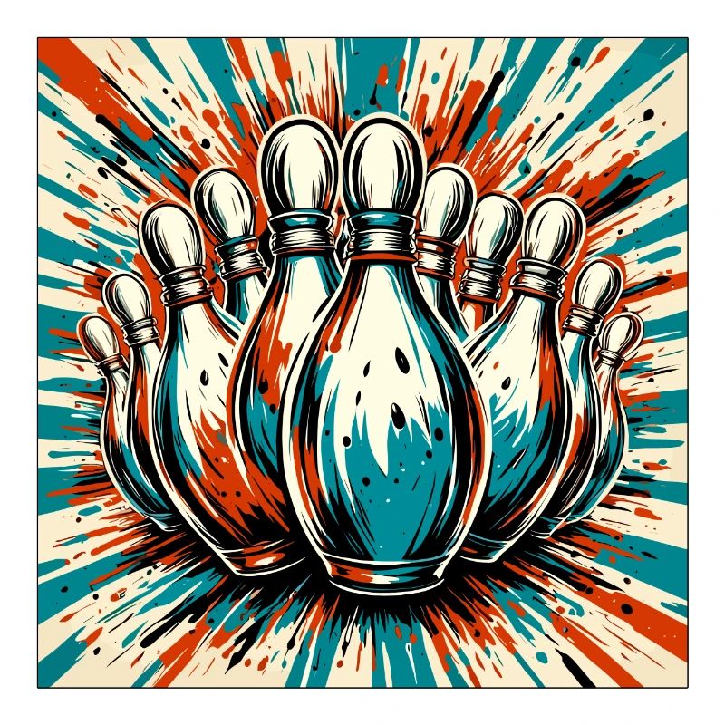 Bowling / Quilles / Bowling / Pin / Strike