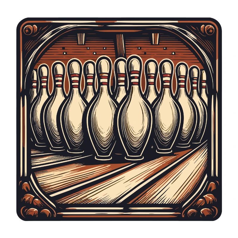 Bowling / Quilles / Bowling / Pin / Strike