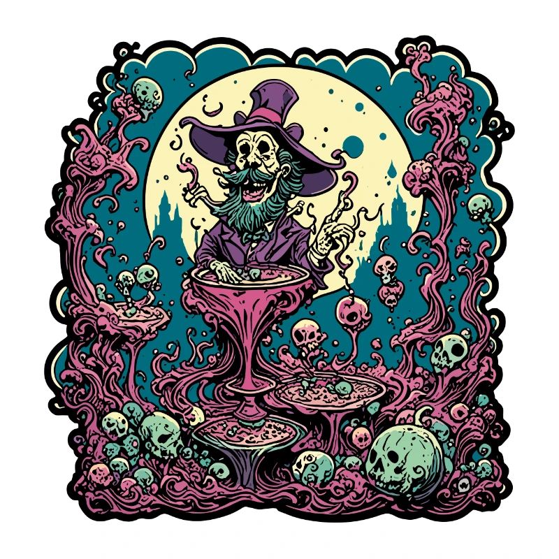 Psychédélique / Hallucination / Magie / Magicien