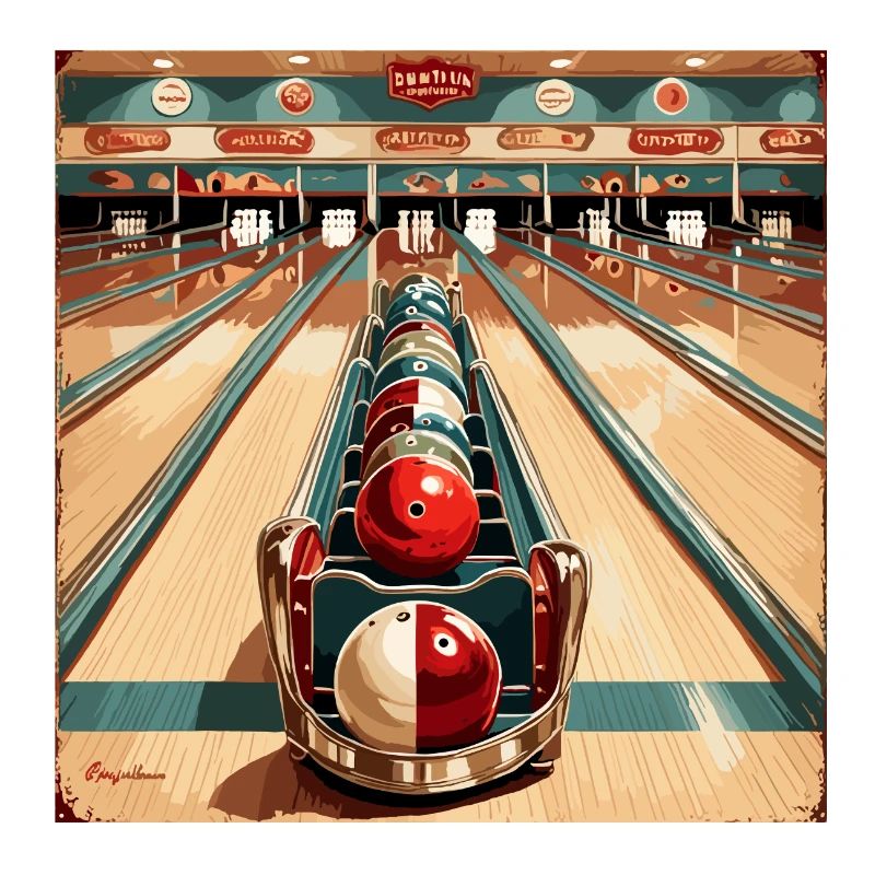 Bowling / Quilles / Bowling / Pin / Strike