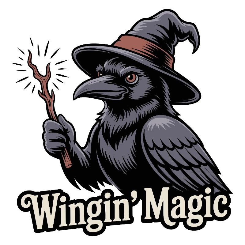 Wingin’ Magic Raven