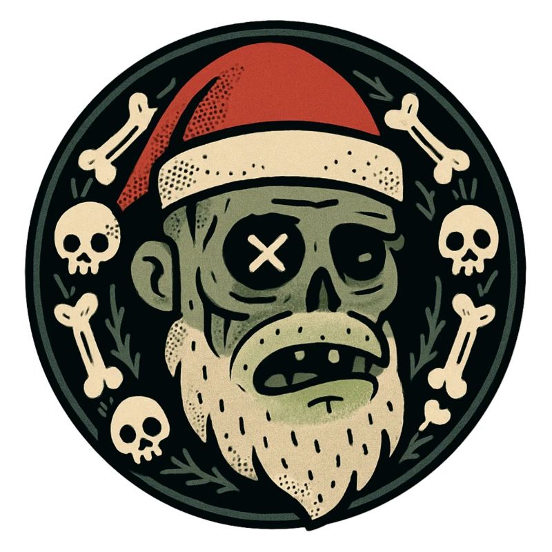 Zombie-Weihnachtsmann