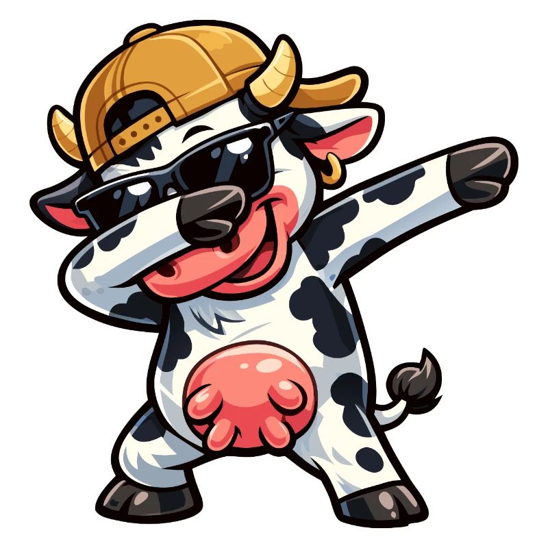 Vache à tamponner