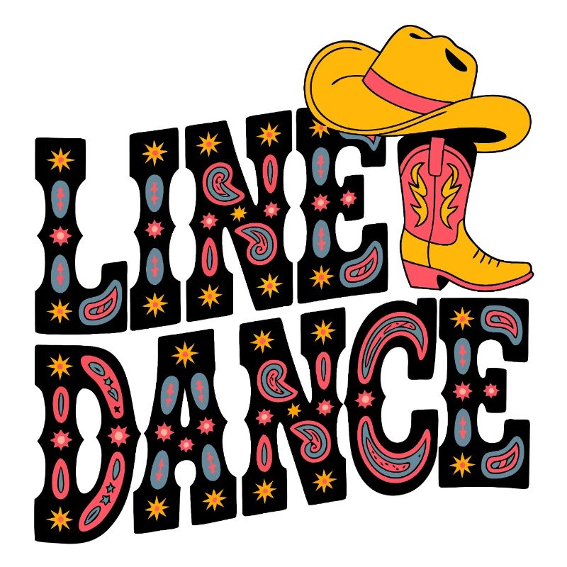 Neon Cowboy Boots Pattern