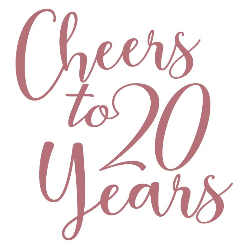 Vive le 20e anniversaire de ses 20 ans