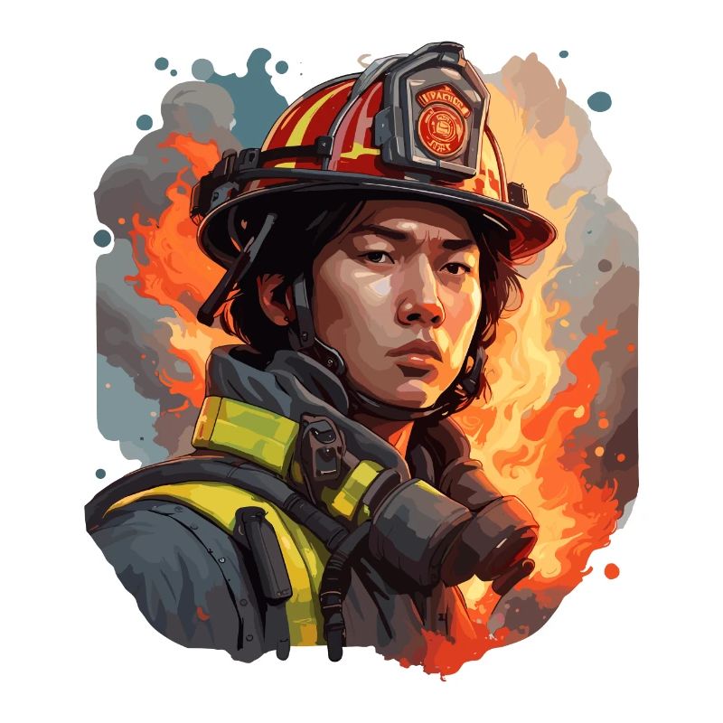 Pompier/Incendie/Incendie/Extinction/Héros