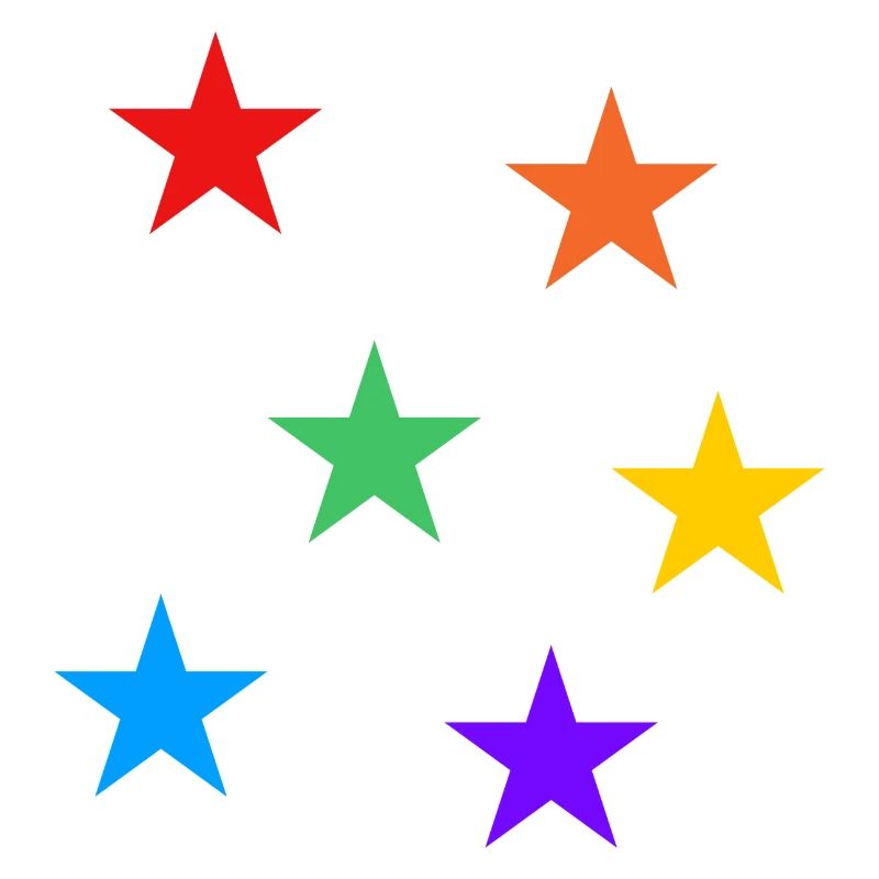 Sterne Regenbogen LGBTQ subtile Gay Pride