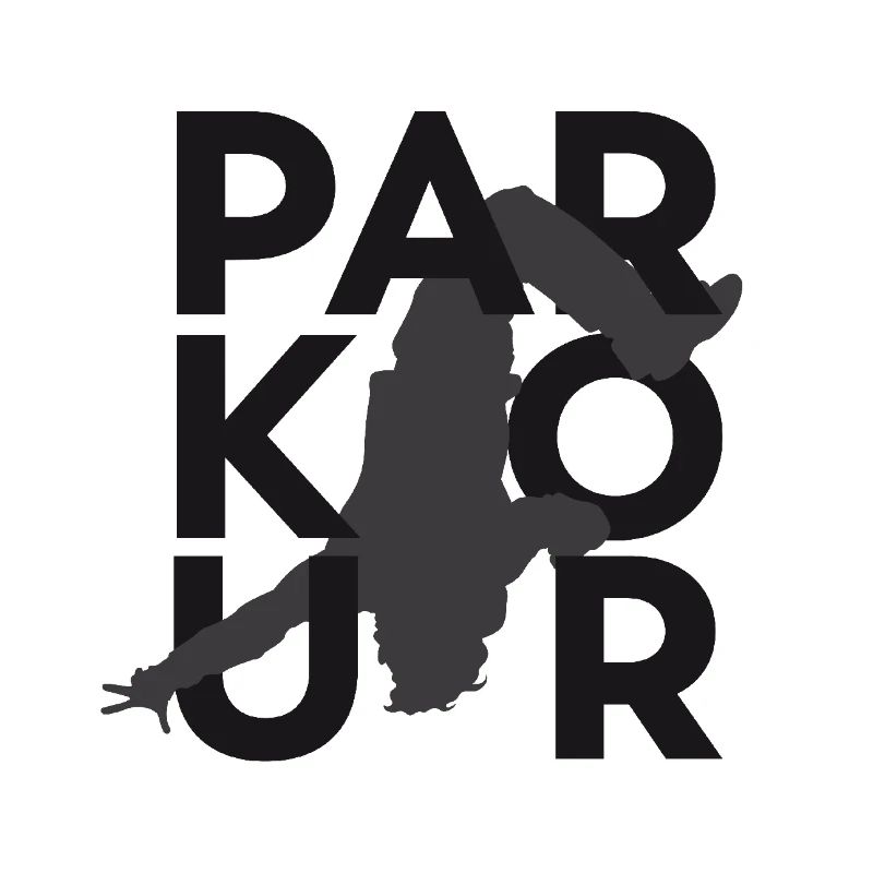 Parkour Backflip dunkel