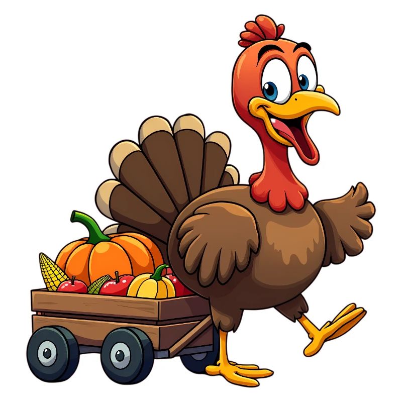 Thanksgiving Drôle Dinde de Thanksgiving