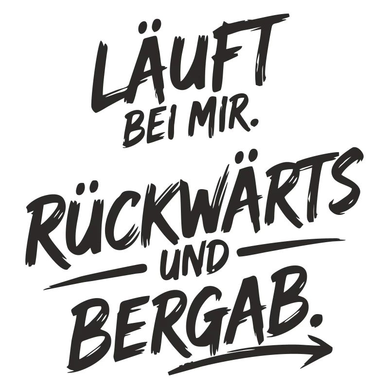 Runs for me – backwards & downhill