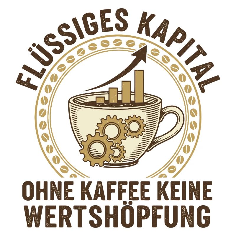 Liquid Capital Coffee - Humour de bureau