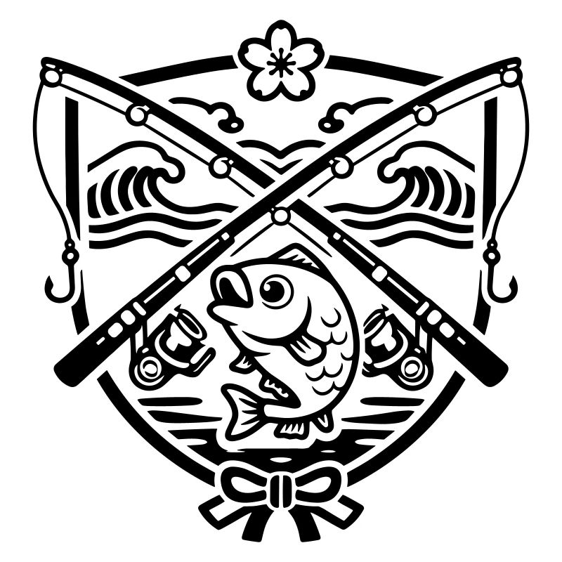 Angler Wappen japanisch