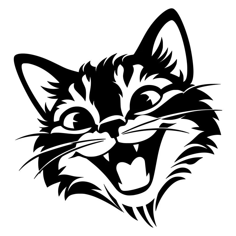 Laughing Cat | Funny Cats T-Shir