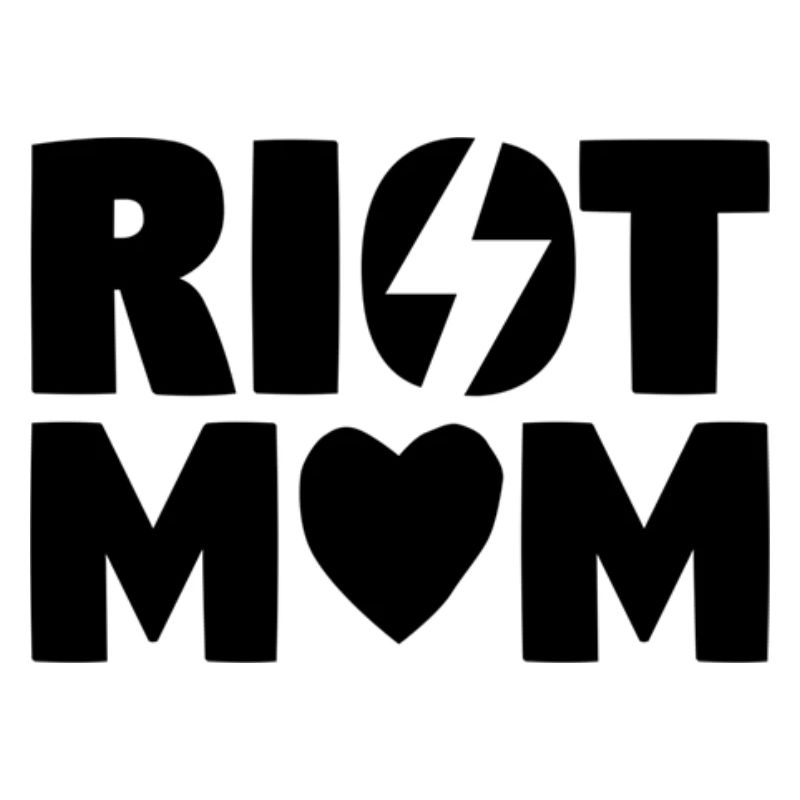 «RIOT MOM» logo