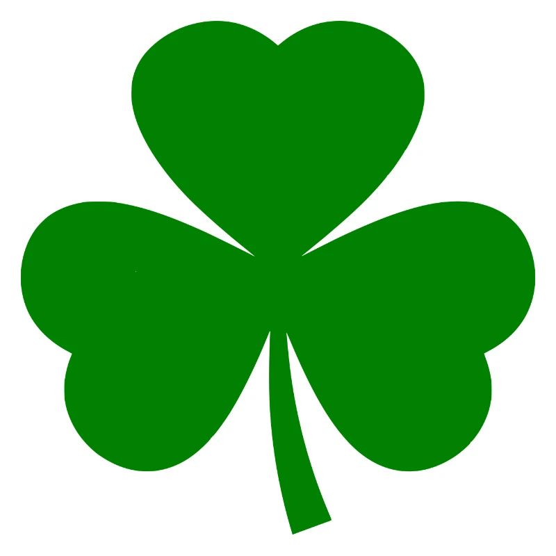Irland st patricks day kleeblatt