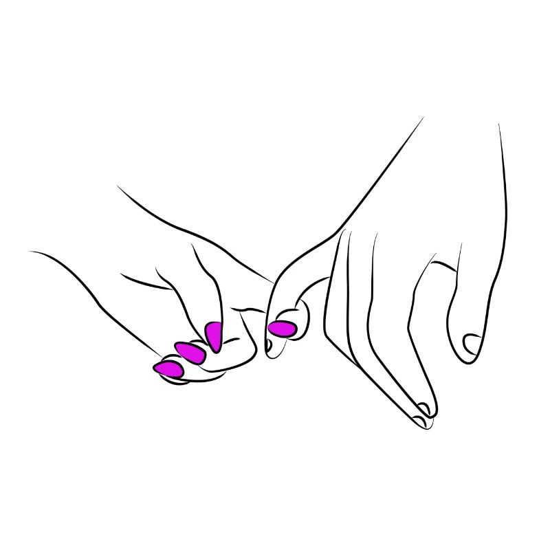 Händchen Halten Pärchen Romantisch