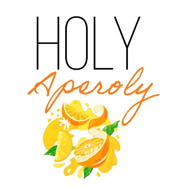 Conception de fêtes d’été de Holy Aperoly Cocktail