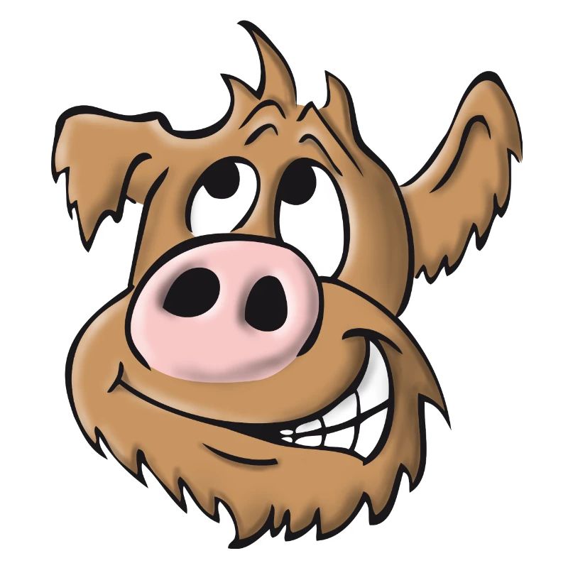 Cochon chien coquin