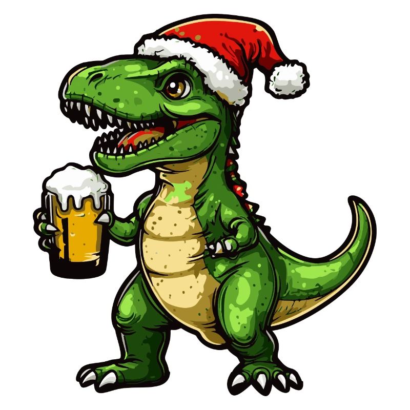 Bière de Noël Dinosaur T-Rex