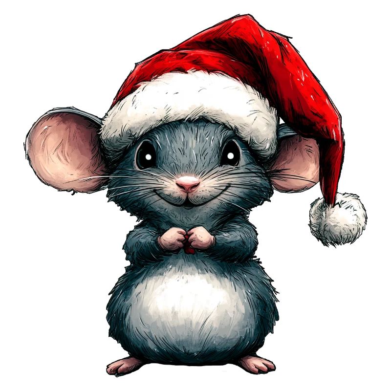 Weihnachtsmann Mäuschen
