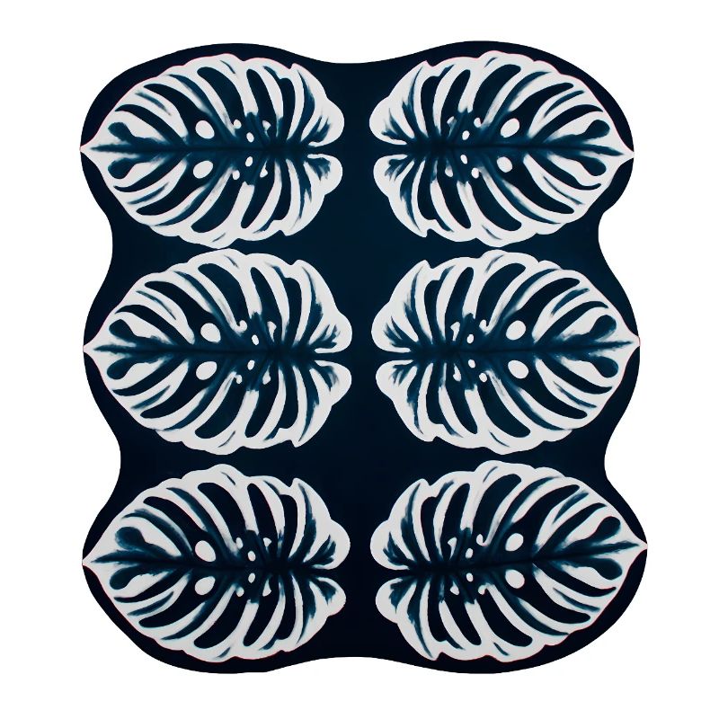 Monstera Variegata Pattern – Tropical Plant Art