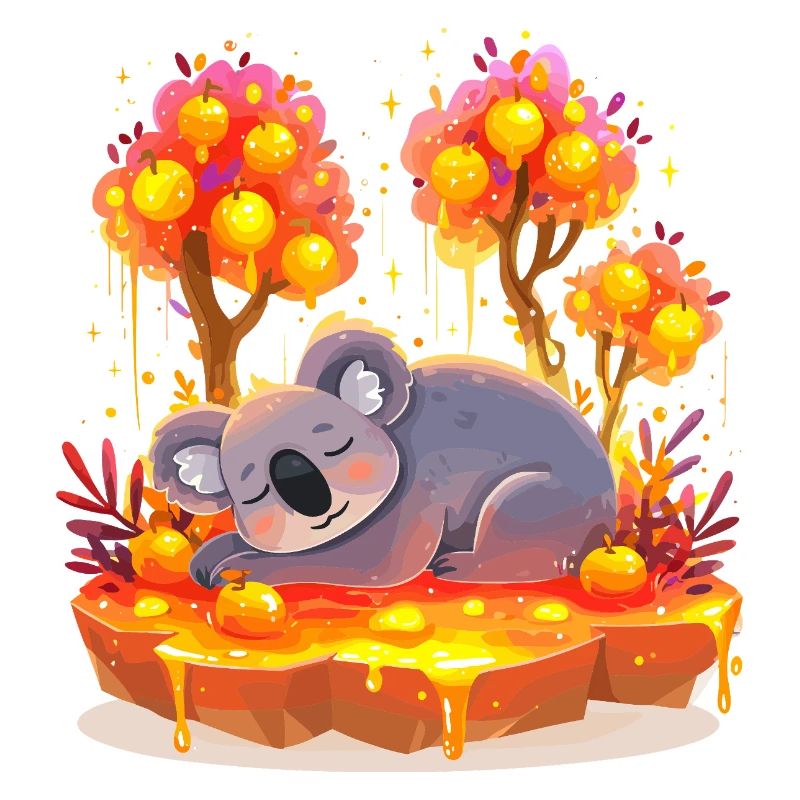 Kuschel Koala im Honigwald