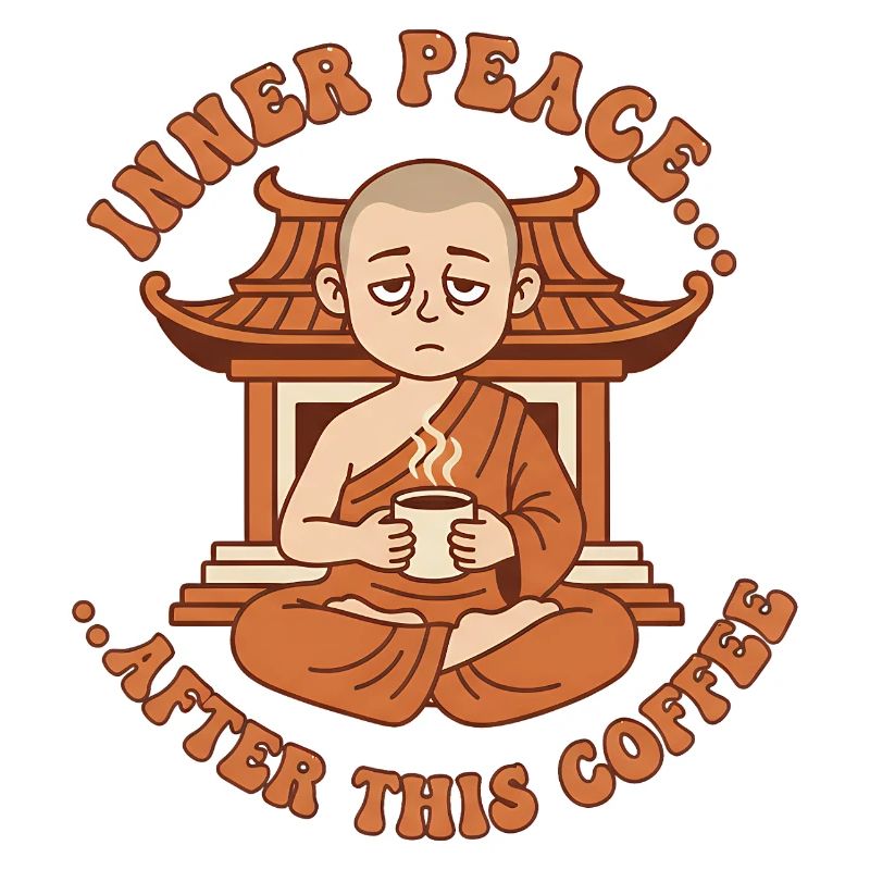 Inner Peace Kaffee Zen-Mönch