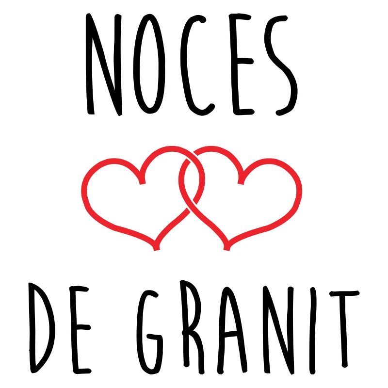 Cadeau Noces de Granit 90 Ans Mariage Amour Pur