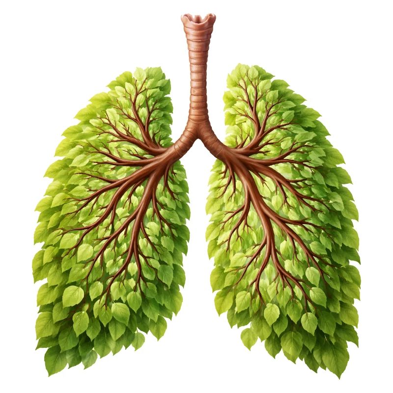 Conception de l’arbre naturel Lung