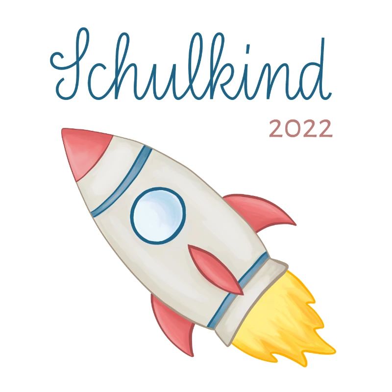 Schulkind 2022 Rakete