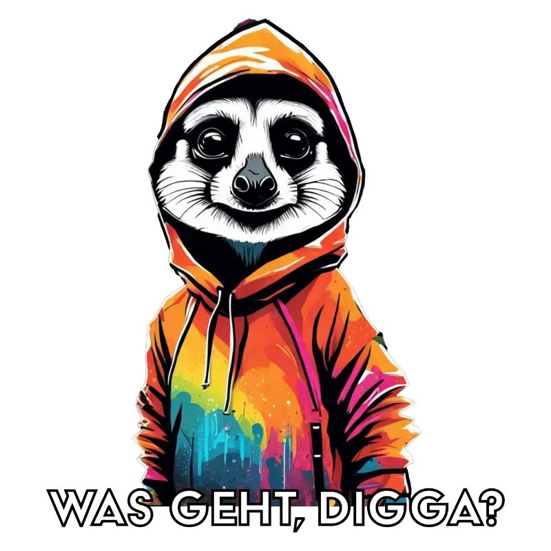 Was geht Digga? Cooles Erdmännchen