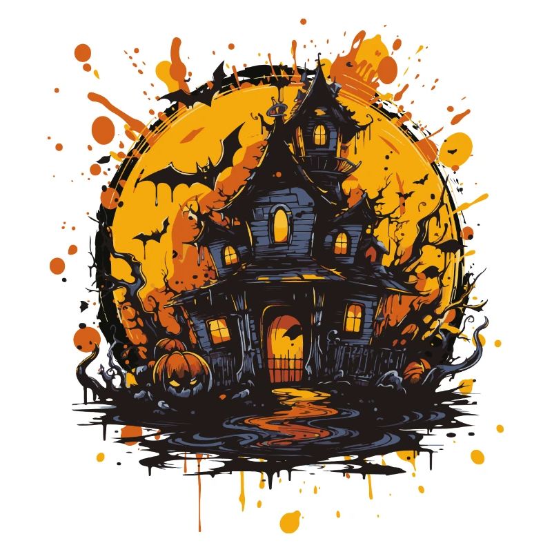 Maison hantée Halloween