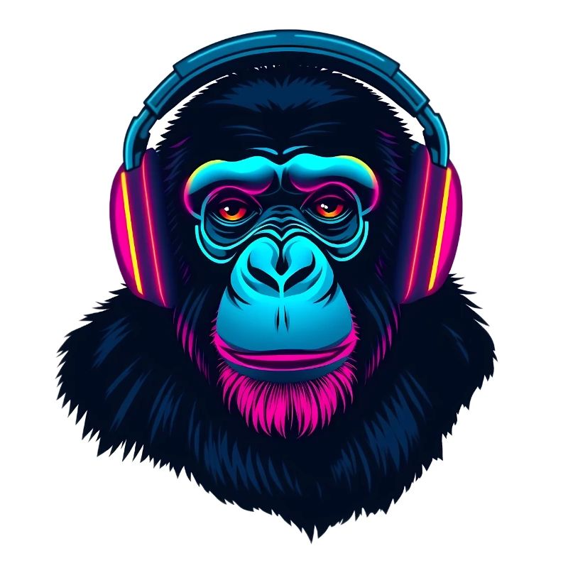 Monkey en tant que DJ
