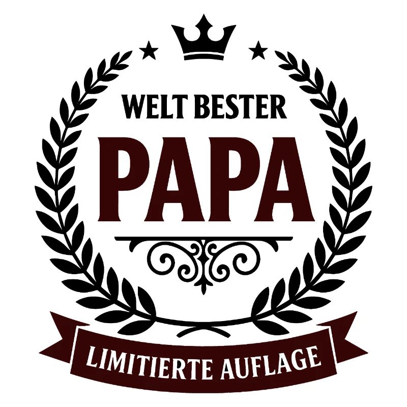 Weltbester Papa – Limitierte Auflage Design