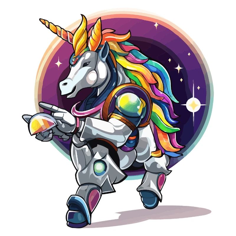 Rainbowunicorn in the Astro Armor