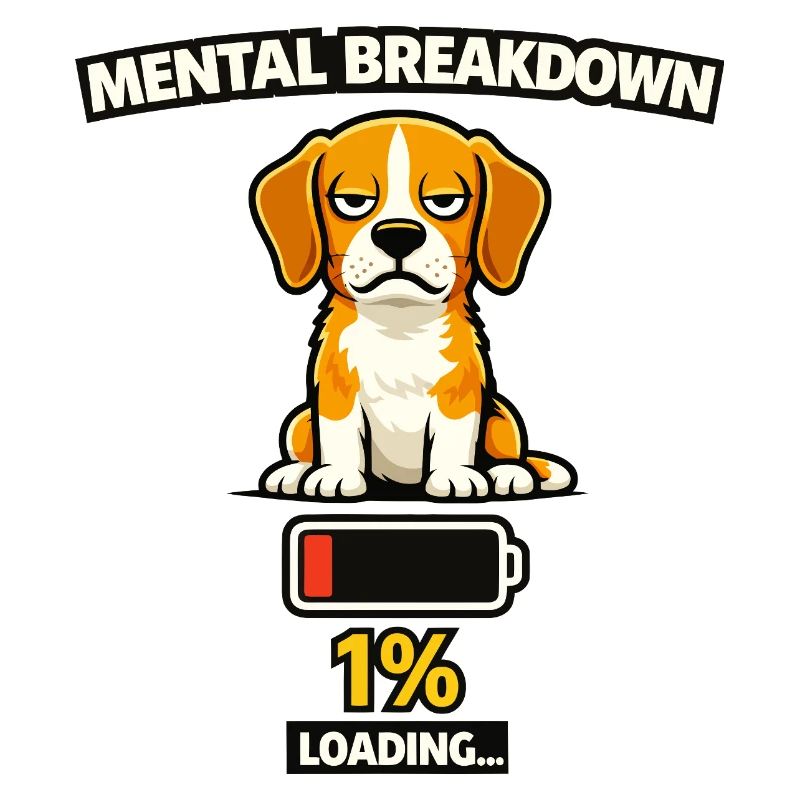 Mentaler Zusammenbruch Beagle Laden