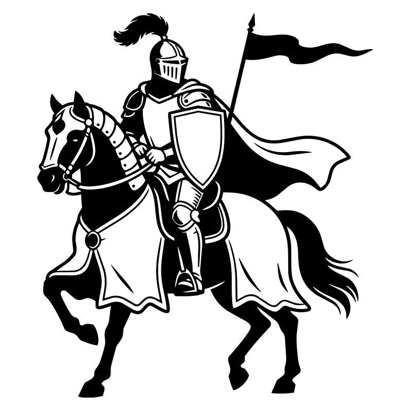 Chevalier à cheval